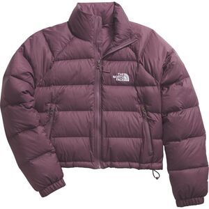 New The North Face Women's Hydrenalite 600 Down Puffer Hooded Jacket XL Mauve